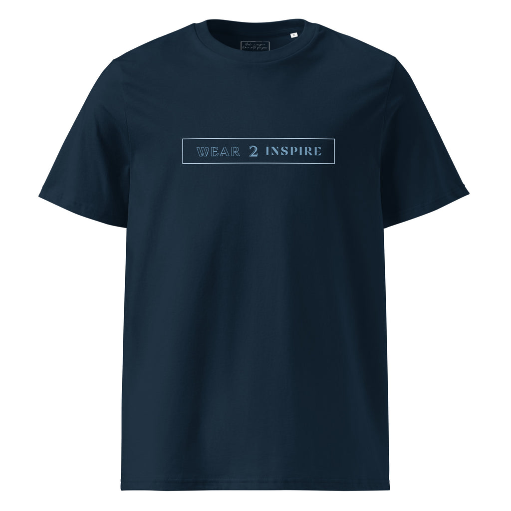 Unisex organic ribbed neck t-shirt